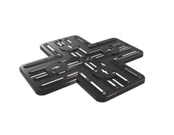 Gutjahr Aquadrain FS, Fixierplatte schwarz